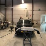 Auto met bumper